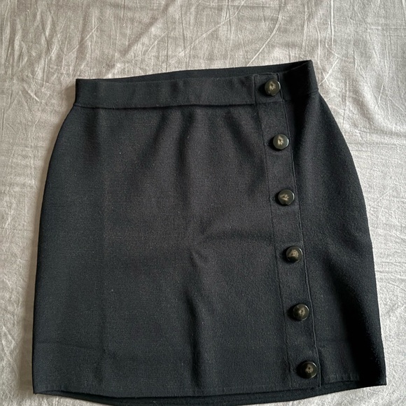 Sezane Jupe Romane Black - Picture 2 of 10